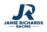 JR RACING LOGO-NAVY